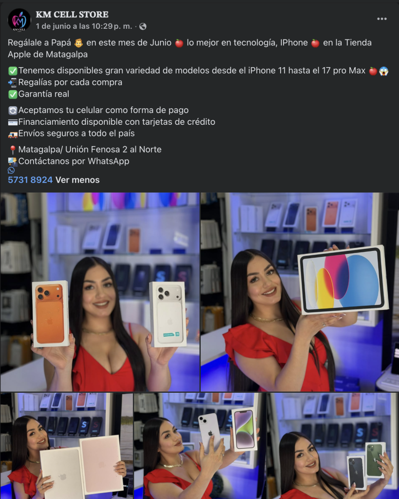 Publicación por la que Kevin Molinares, viudo de Jennypher habría recibido innumerables críticas. REDES SOCIALES