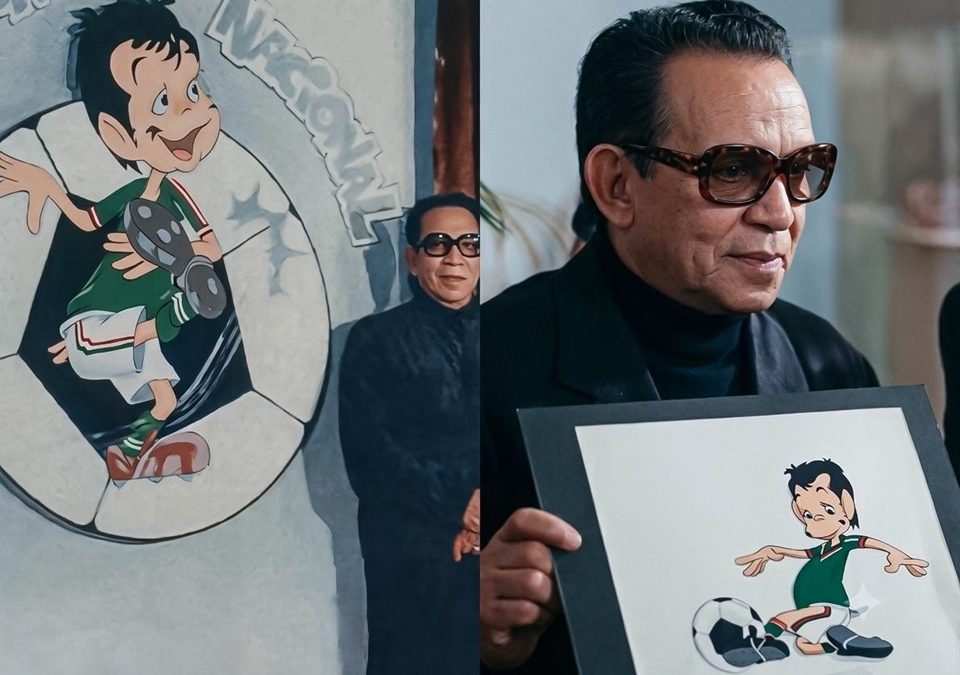 La caricatura de Cantinflas iba a ser la mascota del Mundial de Fútbol México 86. El diseño habría sido el primero inspirado en una persona real. Sin embargo, Mario Moreno no llegó a un acuerdo con los organizadores. LA PRENSA / ARCHIVO REDES