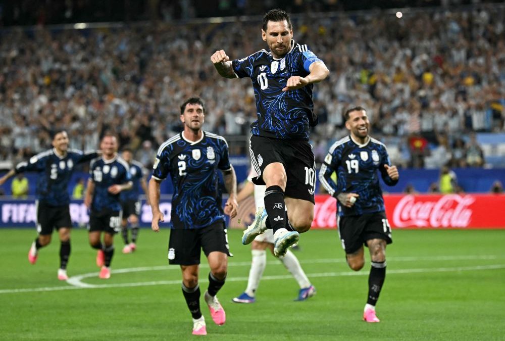 Messi la máxima figura de Argentina