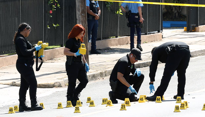 La escena del crimen en Puerto Rico