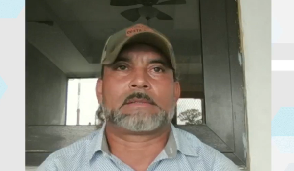 Líder campesino Reinaldo Picado, ex Contra y exconcejal del PLC en Kukra Hill. Foto: Captura de Video.