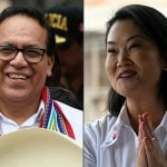 Keiko Fujimori lidera elecciones en Perú a boca de urna