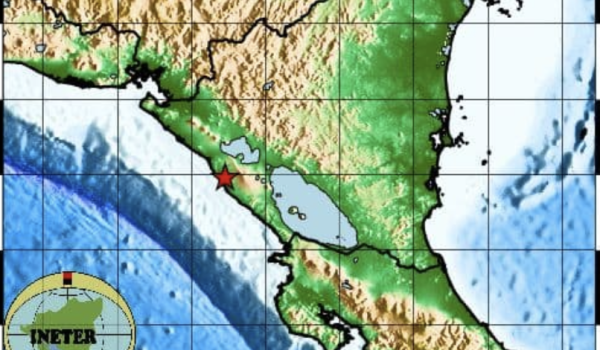 Sismo ocurrido en la mañana de este viernes 26 de junio. LA PRENSA