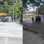 Vehículos siguen causando daños en concreto hidráulico recién colocado en calle de Jinotega
