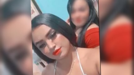 A la izquierda, Francis Elena Santana quien murió producto de varias heridas con arma blanca. Tomada de Noticias Repetrel