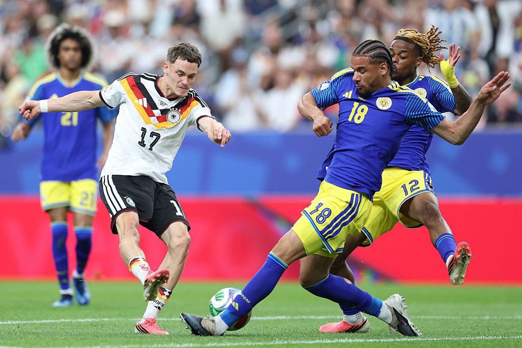 La pequeña Curazao hizo frente a la selección alemana en su debut mundialista y logró un gol histórico.