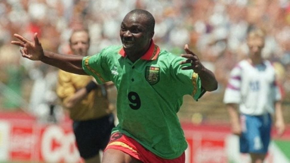 Roger Milla anotó un gol mundialista a los 42 años.