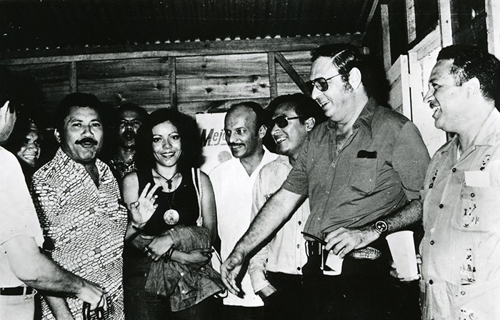 Rosario Murillo cuando era secretaria del periodista Pedro Joaquín Chamorro.