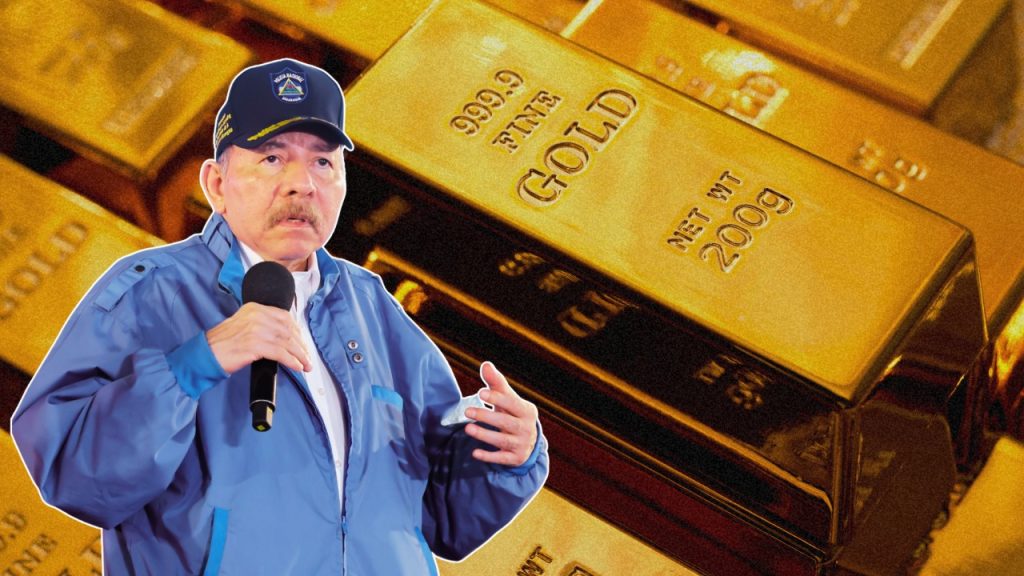 La familia Ortega Murillo controla el negocio del oro en Nicaragua.