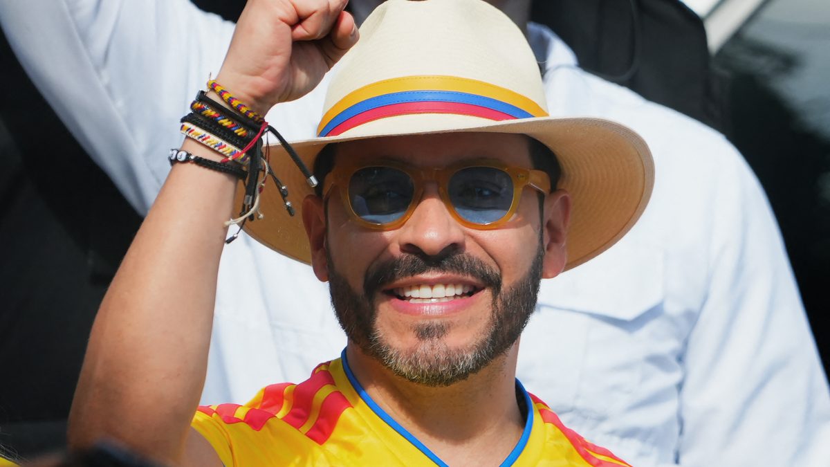 Abelardo de la Espriella ha sido formalmente proclamado ganador de la elección presidencia de Colombia. Vanexa Romero / AFP