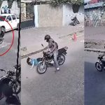 Motociclista atropella a estudiante y se fuga sin auxiliarla