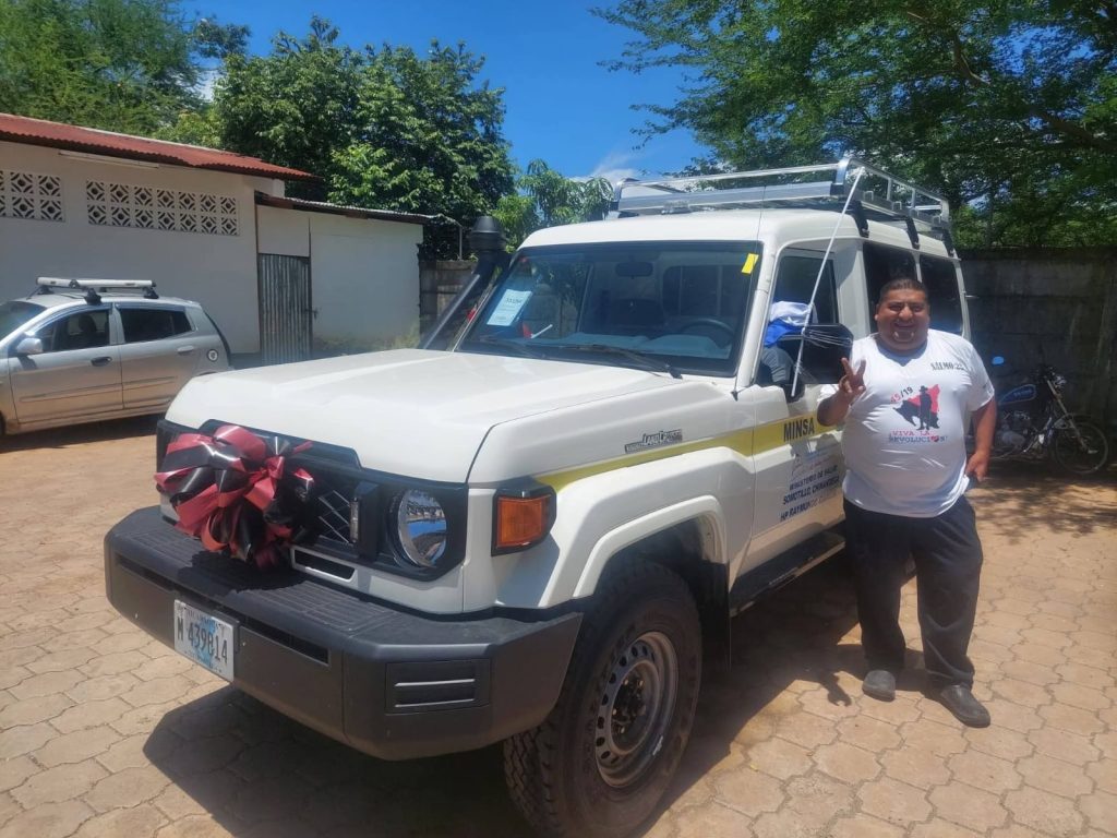 Douglas Maradiaga Ochoa, de 55 años, es el conductor del Minsa que murió en accidente en Chinandega. Foto: Date Cuenta/Facebook.