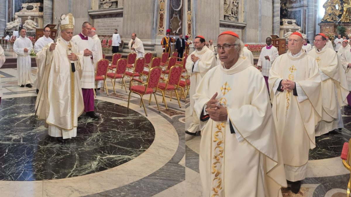 Cardenal Leopoldo Brenes asiste a Consistorio Cardenalicio dirigido por el Papa León XIV. Foto: Tomadas de la Arquidiócesis de Managua.