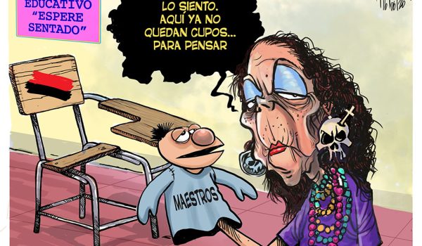 Caricatura 16/06/2026 / No hay cupos para pensar
