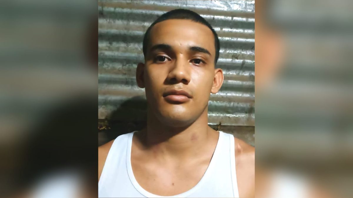 Joshua Samir Baltodano, de 23 años, condenado por homicidio de un adolescente en Chinandega. Foto: Masaya Rebelde/Facebook.