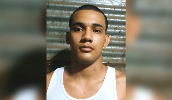 Joshua Samir Baltodano, de 23 años, condenado por homicidio de un adolescente en Chinandega. Foto: Masaya Rebelde/Facebook.