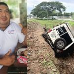 Fallece conductor del Minsa tras volcarse ambulancia en la que trasladaba a pacientes