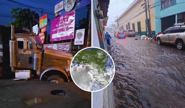 Tormenta tropical Cristina se desplaza lentamente cerca de las costas del Pacífico de Nicaragua. LA PRENSA