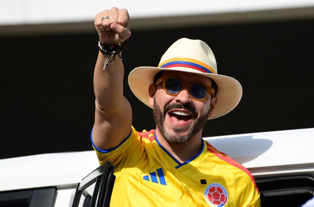 El ahora presidente electo de Colombia, Abelardo de la Espriella. Jaime Saldarriaga/AFP