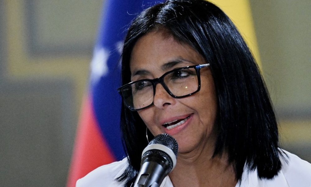 La presidenta encargada de Venezuela, Delcy Rodríguez. Juan BARRETO / AFP