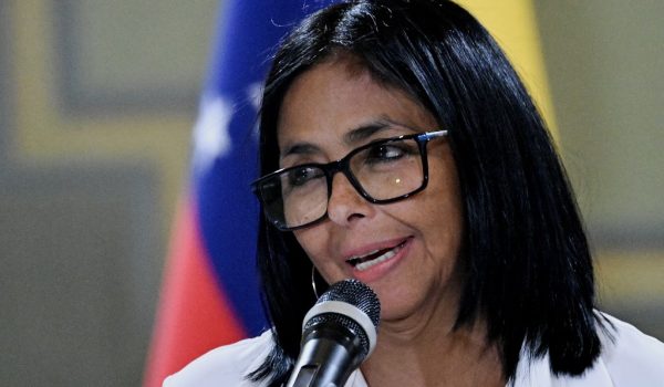 La presidenta encargada de Venezuela, Delcy Rodríguez. Juan BARRETO / AFP