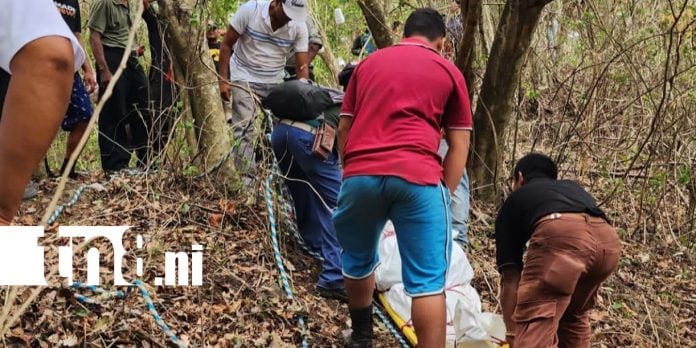 Carlos Luis Jiménez Salazar, de 51 años, fue encontrado sin vida en una quebrada en el municipio de La Paz. Foto: Canal 8.