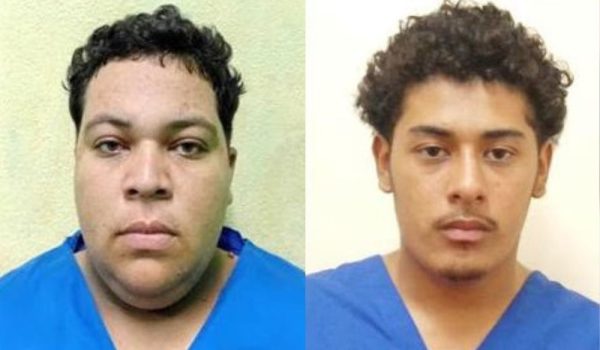 Policía de Nicaragua reportó la detención de dos hombres en operativo antidroga: Samir Suárez (izquierda) y Junior Mejía (derecha) Foto: Cortesía / Policía Nacional