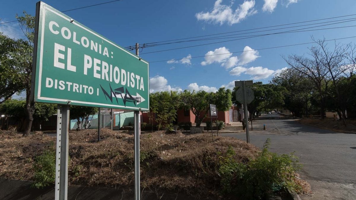 Colonia El Periodista en Managua. ARCHIVO LAPRENSA