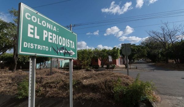 Colonia El Periodista en Managua. ARCHIVO LAPRENSA