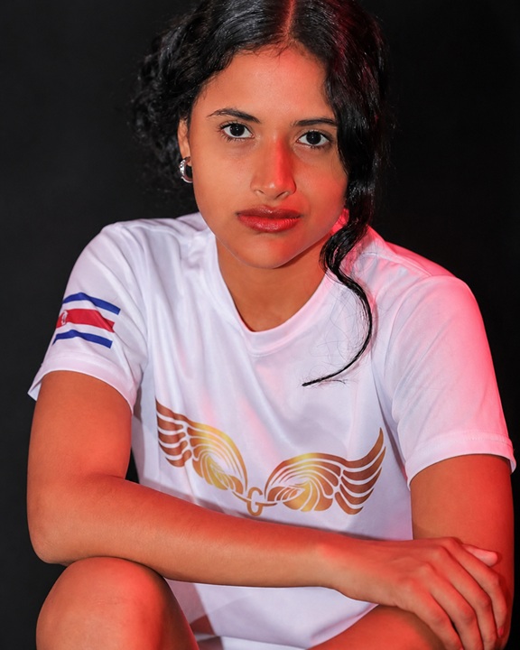 Gipzy Díaz es costarricense, pero tiene a su madre y algunos hermanos viviendo en Nicaragua. LA PRENSA/ CORTESÍA/ EQUIPO DE PRENSA DE GIPZY "EL ÁNGEL" DÍAZ