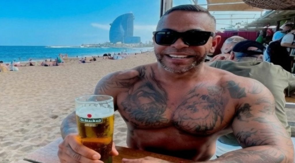 Francisco Alfaro Flores, narco nicaragüense detenido en Costa Rica. IMAGEN RESTAURADA CON IA