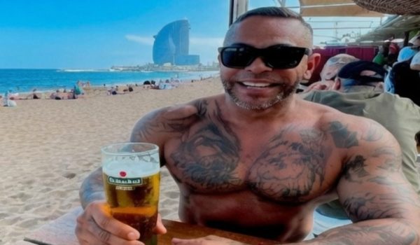 Francisco Alfaro Flores, narco nicaragüense detenido en Costa Rica. IMAGEN RESTAURADA CON IA
