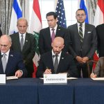 Israel y Líbano firman acuerdo marco para avanzar hacia la paz