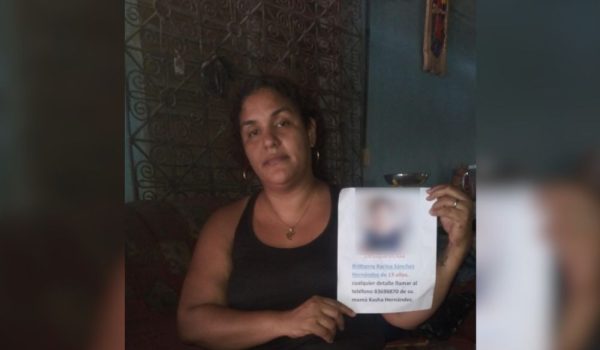 Kasha Hernández, madre de adolescente desaparecida en Bluefields. Foto: Cortesía / Kasha Hernández