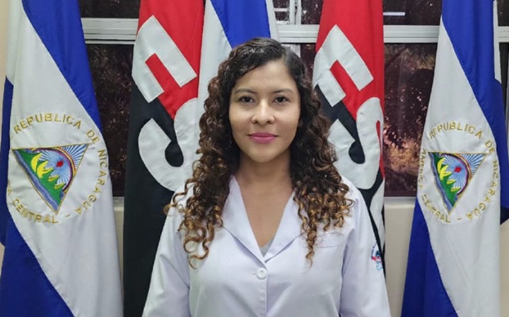 Meyling Liseth Brenes Calderón es la actual ministra de Salud de la dictadura Ortega Murillo. LA PRENSA/ EL 19 DIGITAL