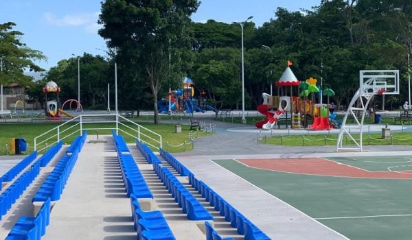 Parque de la Familia y la Comunidad de Estelí. Foto: Tomada de medios oficialistas.