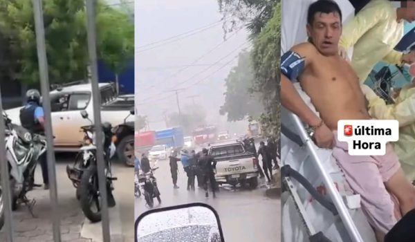El conductor Danier Leonel Valenzuela Zeledón desata violenta persecución en Jinotega. Foto: Alexandra Chavarría/Facebook.
