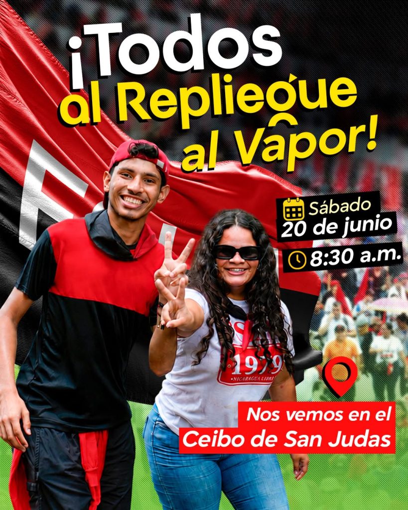 Convocatoria Repliegue a Vapor 2026. Foto: Tomada de redes sociales.