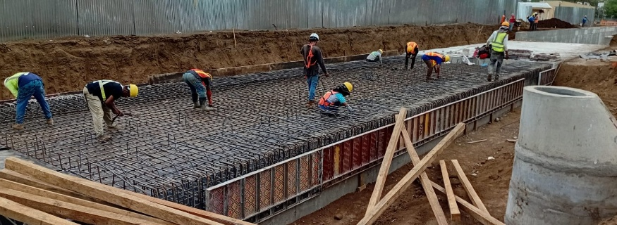 tejido de hierro cauce Villa Tiscapa en Managua