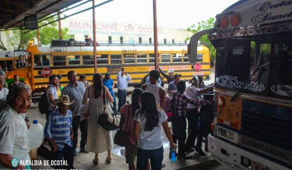Mejoras en la terminal de buses de Ocotal, en Nueva Segovia, se extenderán por 90 días. Foto: Tomada de la Alcaldía de Ocotal.