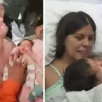 «El bebé fue mi motor para estar despierta y alerta»: la BBC habla con la madre rescatada junto a su hijo de 18 días en Venezuela