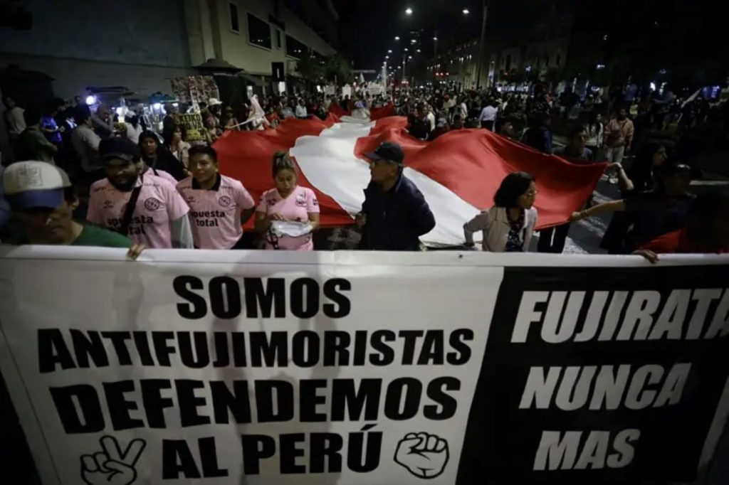 El antifujimorismo había sido una fuerza decisiva en las elecciones peruanas de los últimos 15 años. ANADOLU VIA GETTY IMAGES/AFP VIA BBC