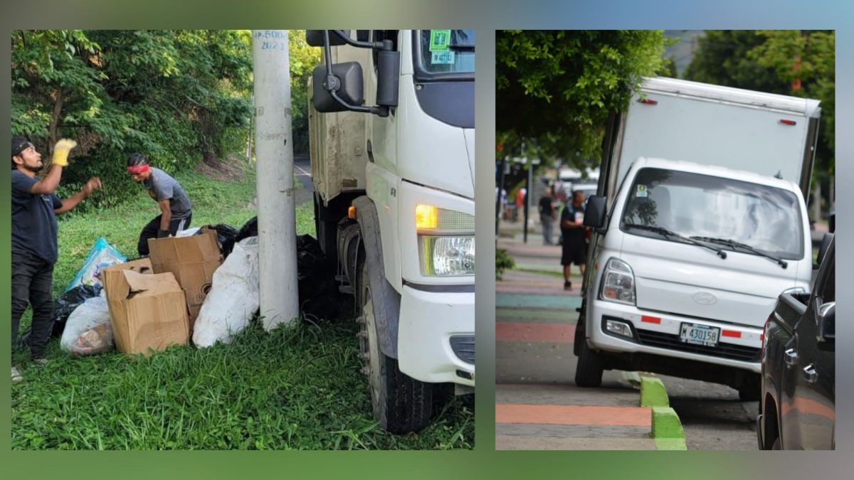 Alcaldía de Ticuantepe anuncia multas por depósito de basura en sitio no autorizado y obstrucción de la vía. Foto: Tomadas de la Alcaldía de Ticuantepe.
