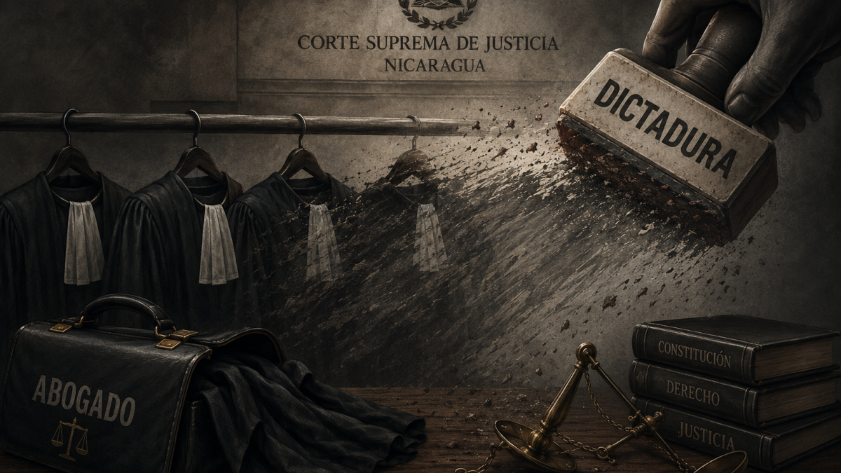 Eliminación masiva de abogados causa caos jurídico en Nicaragua