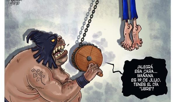Caricatura 18/07/2026 / Cara de celebración