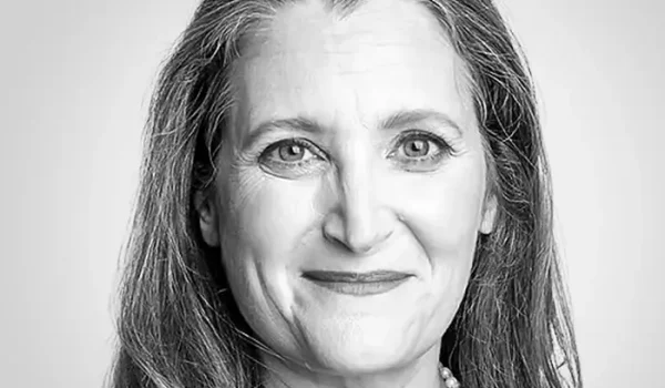 Chrystia Freeland es exministra de Asuntos Exteriores, ministra de Finanzas y viceprimera ministra de Canadá, es la directora de Rhodes House en la Universidad de Oxford.