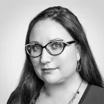 Courtney C. Radsch, es directora del Centro de Medios y Gobernanza Digital del Open Markets Institute e investigadora sénior no residente de la Brookings Institution