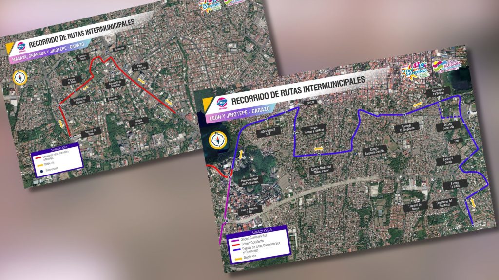 Alcaldía de Managua anuncia desvíos en rutas interlocales que circulan por Managua. Foto: Tomada de la Alcaldía de Managua. Ilustración: LA PRENSA.
