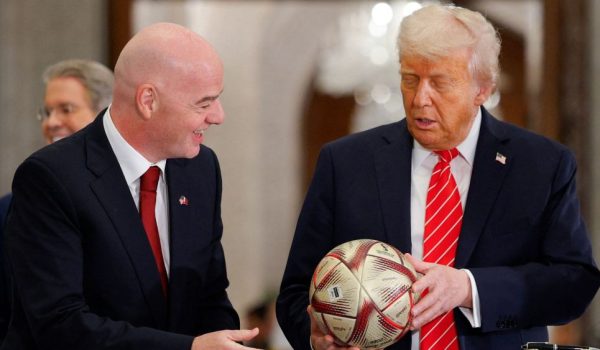 Donald Trump e Infantino han establecido una relación muy estrecha