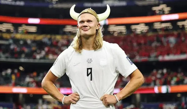 Haaland ha llevado a Noruega por primera vez a los cuartos de final de un Mundial. Getty Images